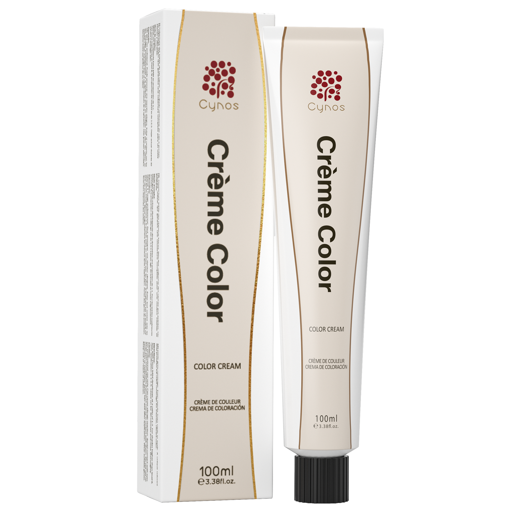 Permanent Hair Color Cream 2.0 Black | Cynos
