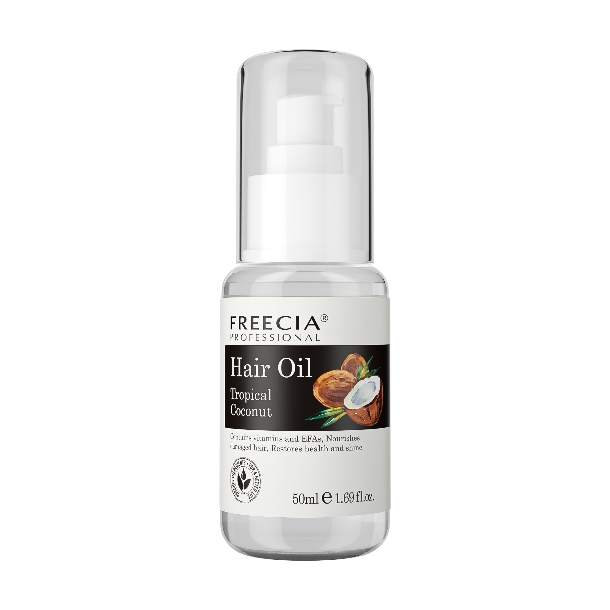 Tropical Coconut Hair Oil - Deep Repair & Protect | Freecia
