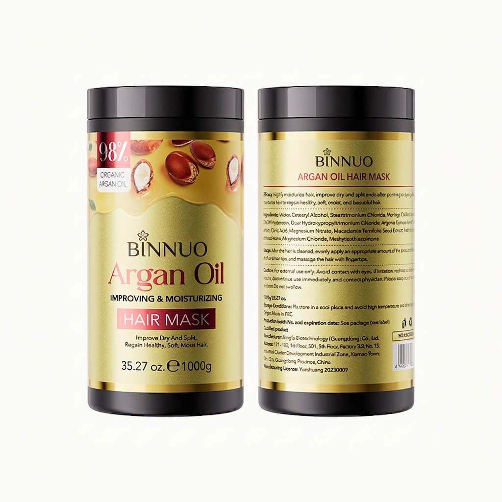 BINNUO Argan Oil Hair Mask 1000g