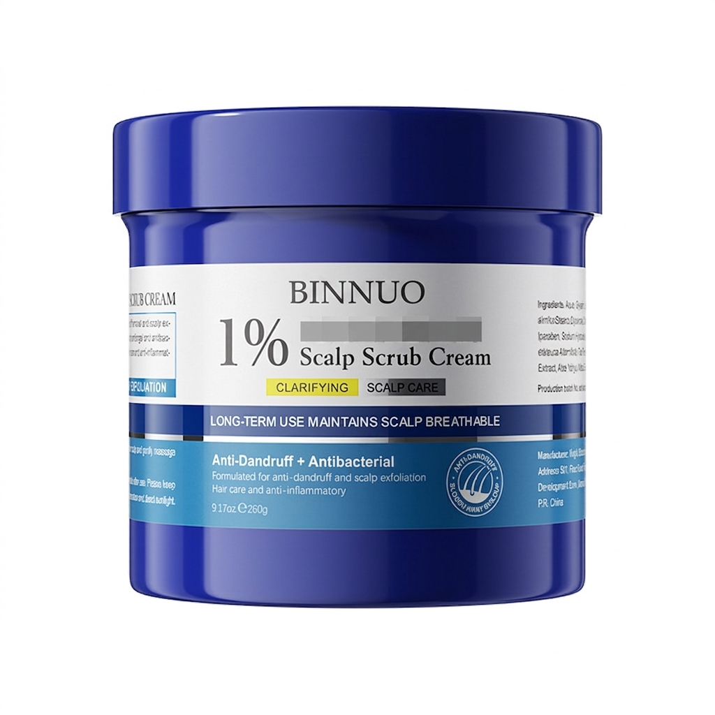 BINNUO 1% Scalp Scrub Cream 260g
