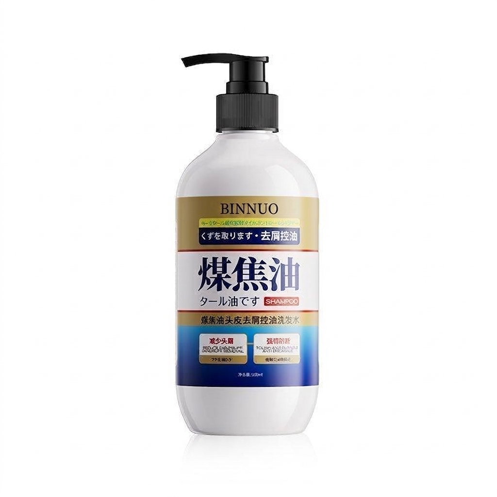 BINNUO Tar Shampoo for Scalp Care